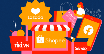 Khám phá hệ sinh thái E-commerce Việt Nam: “Sân chơi” của Shopee, Lazada, Tiki và TikTok shop